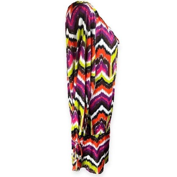Trina Turk Aztec Pattern Boho Coverup Dress - Picture 3 of 8
